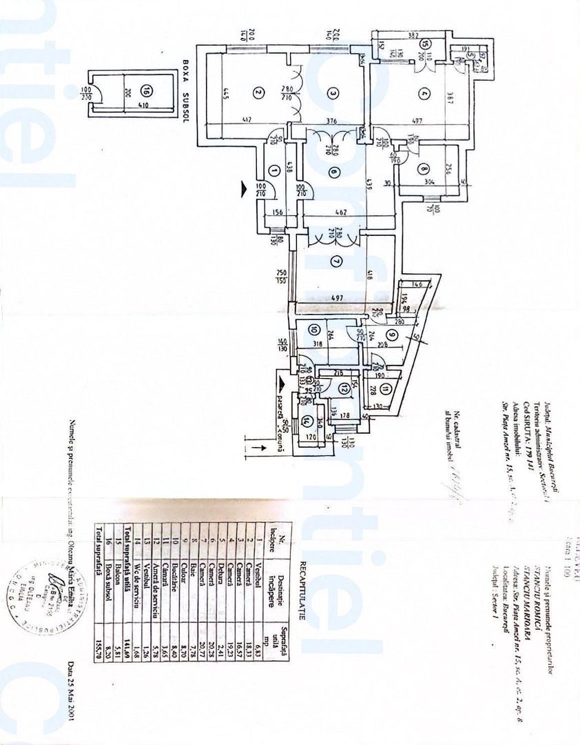 De vanzare Apartament 5 camere, Piata Amzei, Romana, ULTRACENTRAL - Poză 19