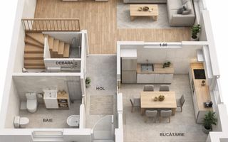 Duplex de vânzare – Șelimbăr | Construcție solidă | 120 mp utili - Poză 1