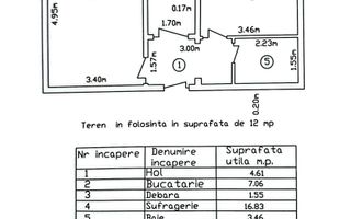 Apartament cu 2 camere, etaj 2, VASLUI - zona Centru - Aurocor; - Poză 4