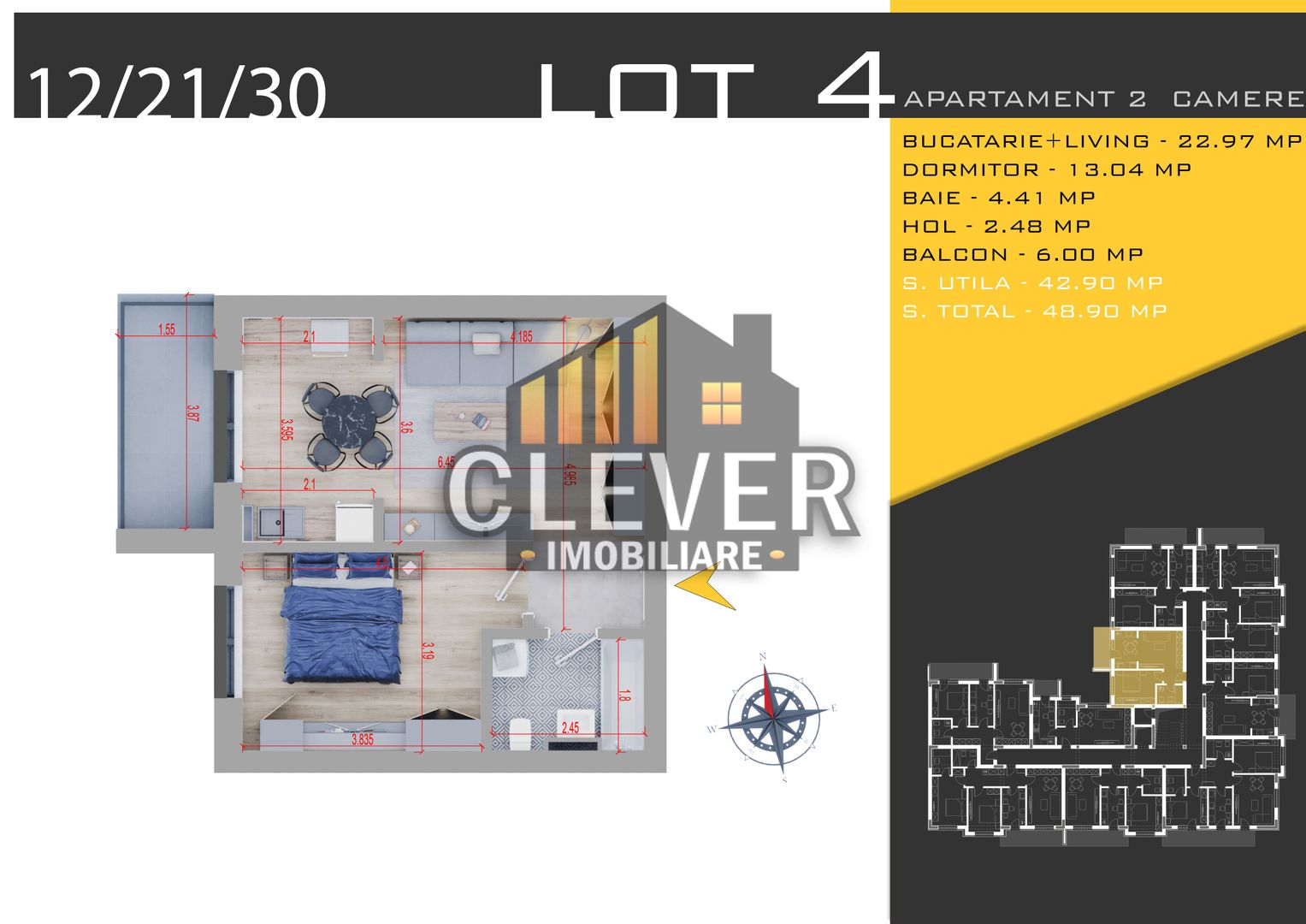 Th. Pallady Sector 3 Apartament 2 camere Ideal Investitie - Poză 1