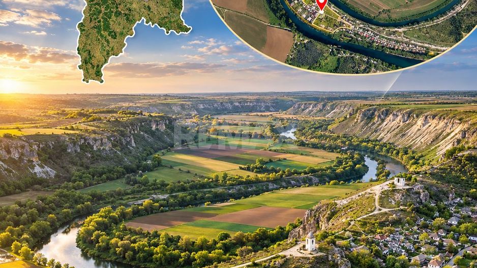 Земельный участок на продажу в Бутучень, Орхейул Векь - 7,26 соток под - Poză 3