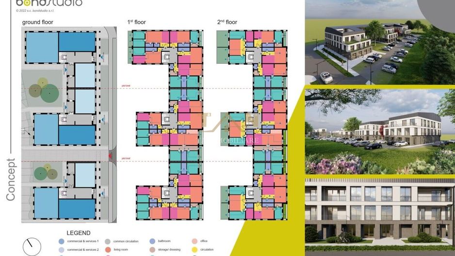 Teren pentru Bloc 27 Ap + 3 Spatii Comerciale La Liziera Paduri Verzi - Poză 3
