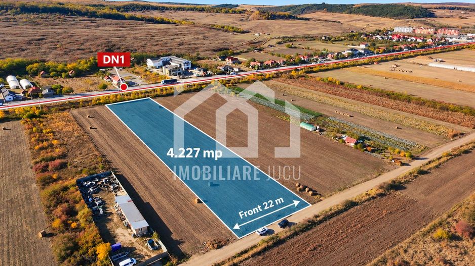 Teren Industrial | Hală • Service • Parcare TIR | 4.227 mp - Poză 1