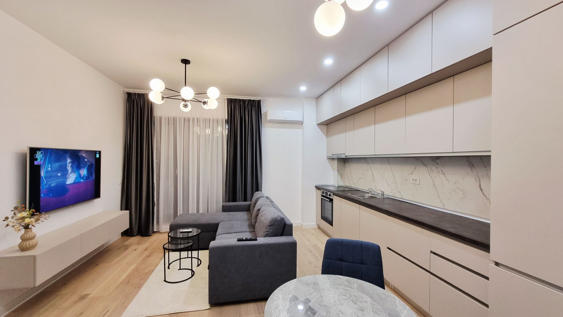 PRIMA INCHIRIERE:  2 camere modern, încălzire GRATUITĂ | Pipera Plaza - Poză 1