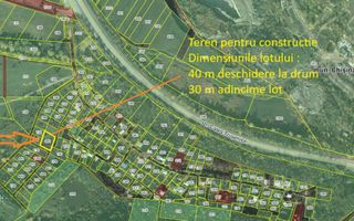 Vânzare, teren pentru construcție, 12 ari, str. Apicultorului, Trușeni - Poză 3