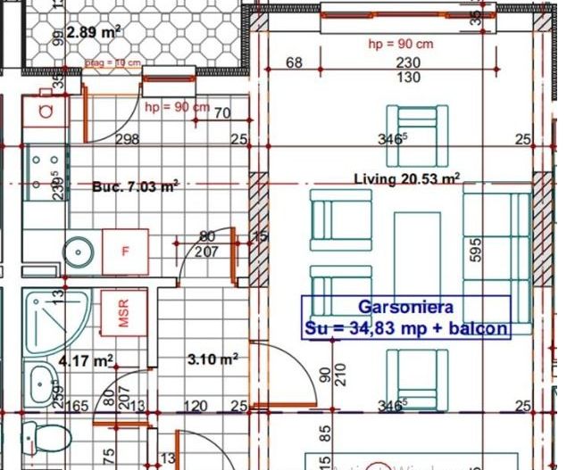 garsdec38mp,strPostalionului/1min STB241(10min metrou ApPatriei) - Poză 1