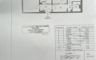 Apartament 3 Camere | Gorjului | Metrou | Etaj Intermediar - Schiță 23