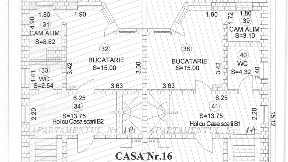 Casa S+P+2E - (posibilitate apartamentare) zona central - Poză 8