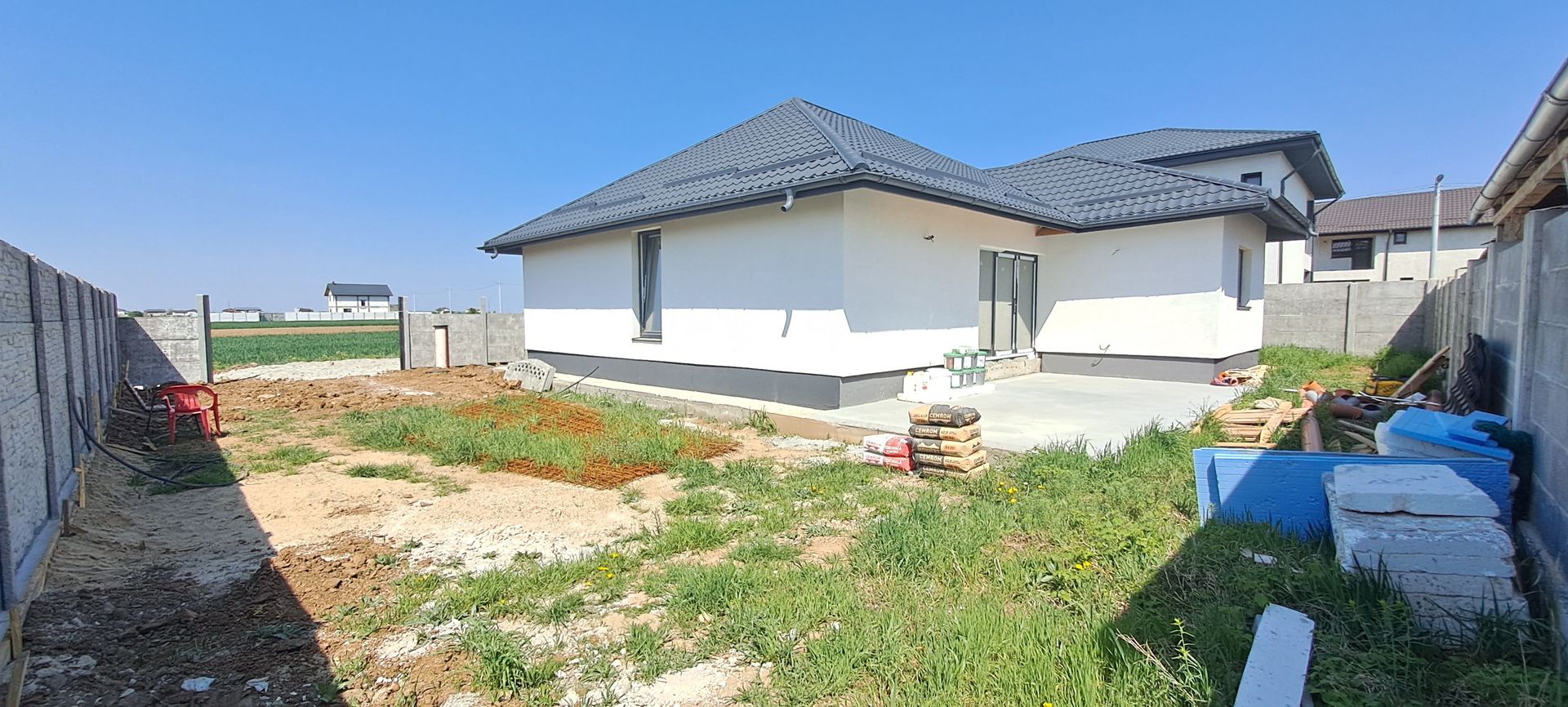 Dragomiresti Vale, casa individuala pe parter, 4 camere, teren 450 mp - Poză 2