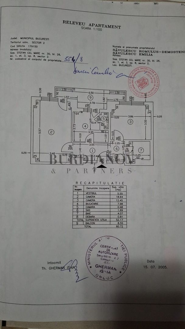 Apartament cu 2 camere - Metrou Ștefan cel Mare - Poză 3