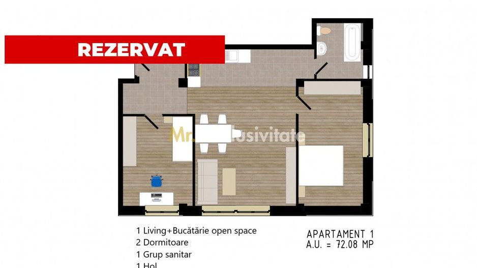 Zorilor Residence, Apartamente Noi 2-3-4 camere - Str. Zorilor - Carei - Poză 8