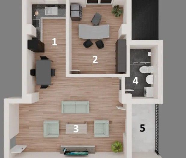 Apartament 2 camere Otopeni central | include TVA și parcare - Schiță 7