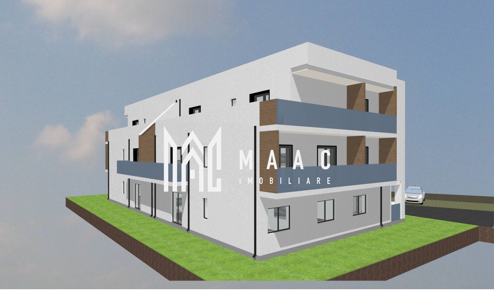 Apartament 3 camere | Etaj retras | Terasa 57 mp - Poză 2