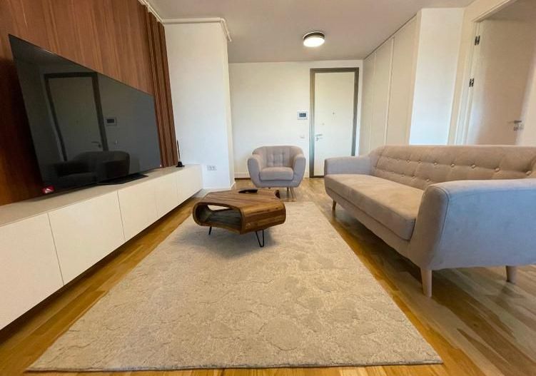 Apartament premium 2 camere, Barbu Văcărescu, mobilat, parcare, view superb - Poză 2