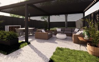 Casa Selimbar - Curte 500 mp - Poză 3