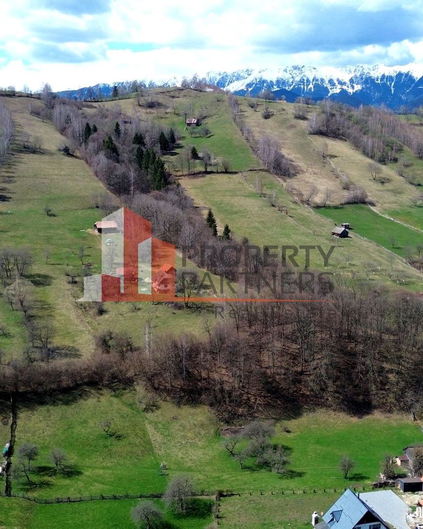 Casă autentică cu teren de 11.150 mp – Bran, Șimon | vedere Bucegi - Poză 6
