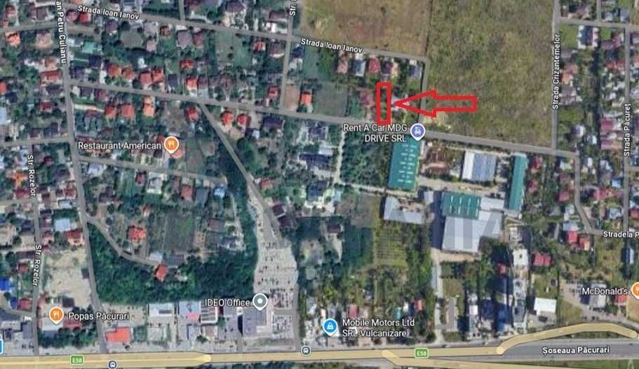 Teren intravilan 608 mp – Zona Popas Păcurari – Iași – Ideal pentru casă - Poză 1