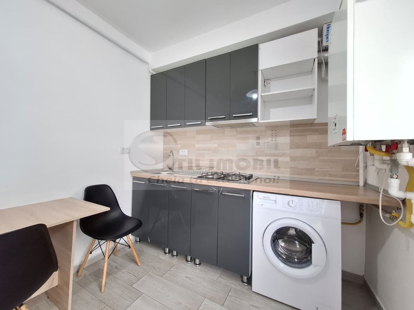 Apartament 1 camera de vanzare in Iasi, Galata, bloc nou intabulat - Poză 3