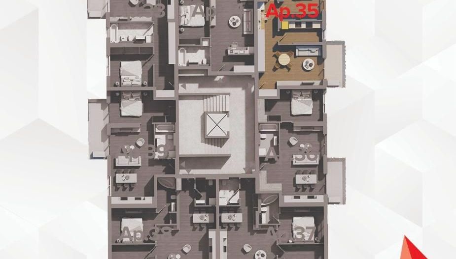 Ultimele 3 apartamente libere in R37 - Ared City - AFI Arad - Poză 7