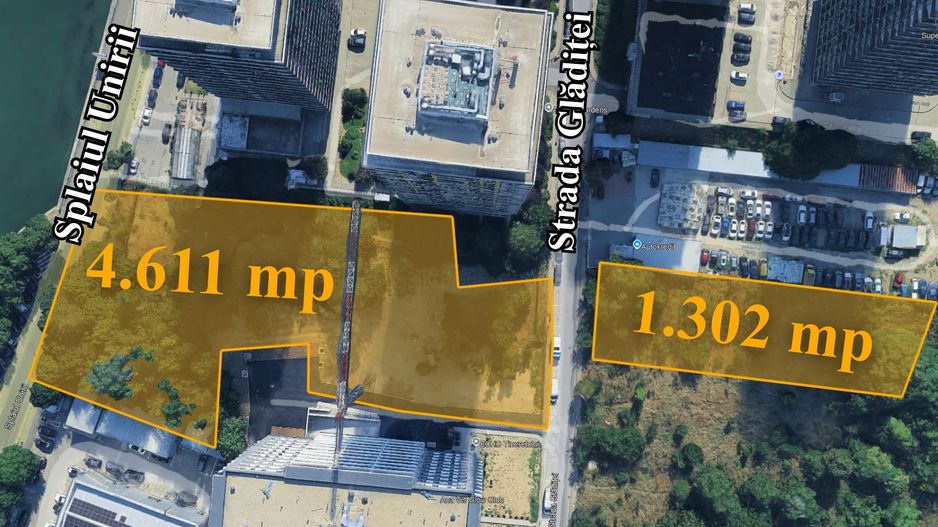 TEREN 5.913 MP – MIHAI BRAVU | 3 Deschideri | Metrou 380 m | - Schiță 8