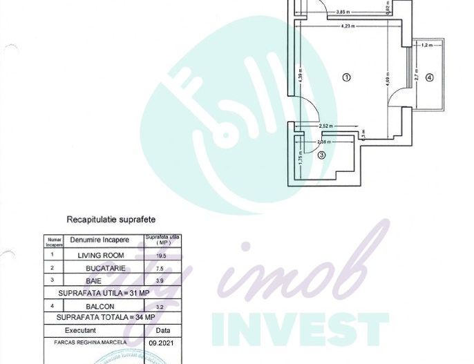 Garsoniera in BLOC NOU cu regim mic de inaltime - Poză 8
