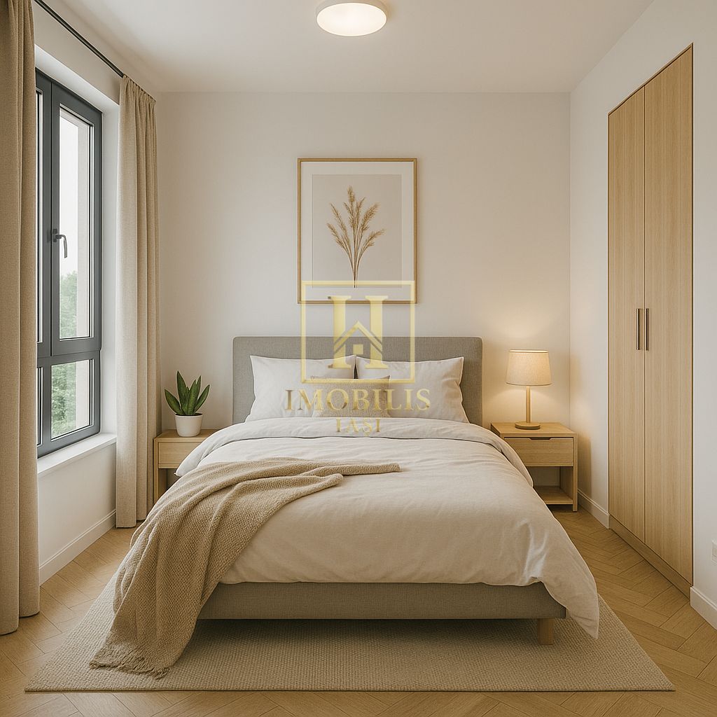 Aparatament 2 camere, Visan, 43,2mp, 63.640 euro cu TVA INCLUS - Poză 2