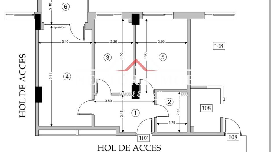 NECTORA IMOB-Apartament 2 camere, Prima Onestilor, Et.1, 57 mp, Conf.1 - Poză 12