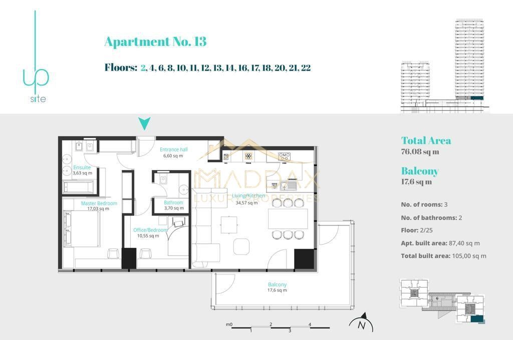 Apartament cu 2 camere *66mp utili* // Floreasca - Poză 12