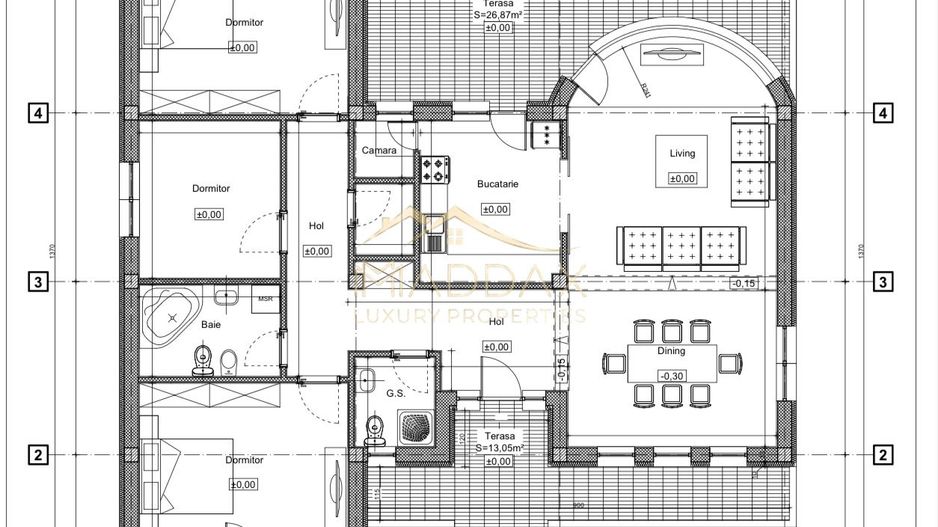 Vila cu 5 camere *616mp* / 1600mp teren / Corbeanca - Schiță 48
