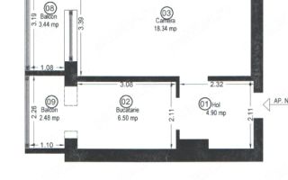 Apartament 2 camere zona iosefin - Schiță 8