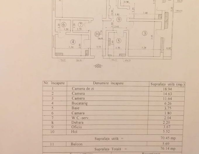 Apartament de vanzare|3 camere| Locatie premium |zona Unirii - Fantani - Poză 13