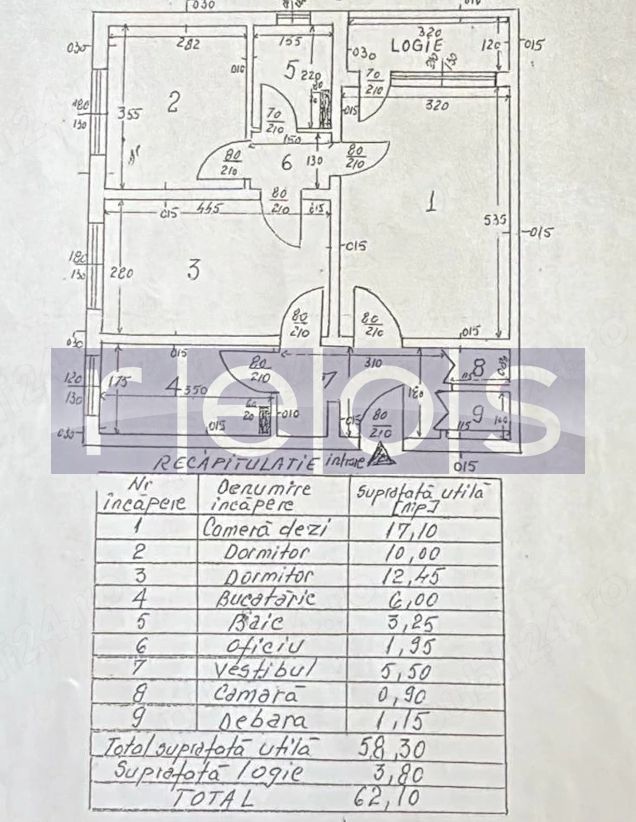 DE VANZARE 3 CAMERE RAUL DOAMNEI | CIRCULAR | METROU - Poză 7