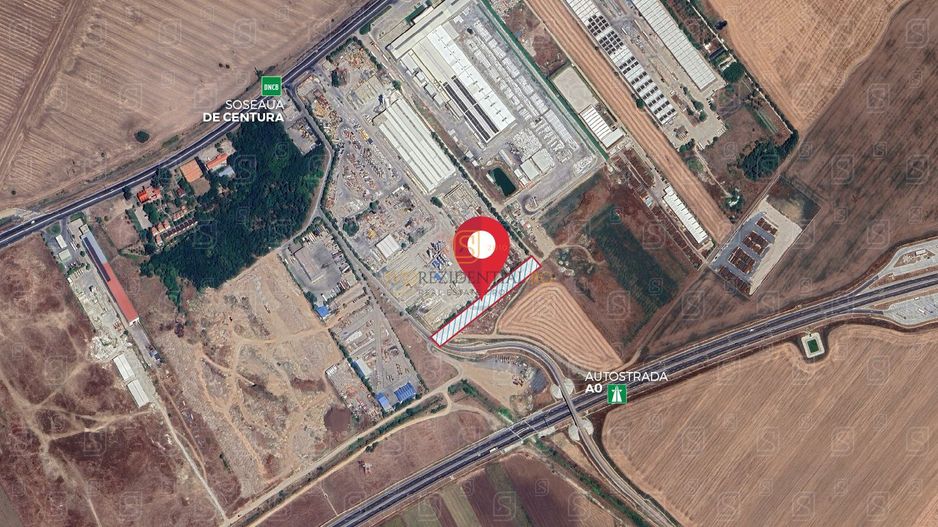 Teren intravilan, 4200 mp, adiacent A0 si Centura Sud - Poză 3