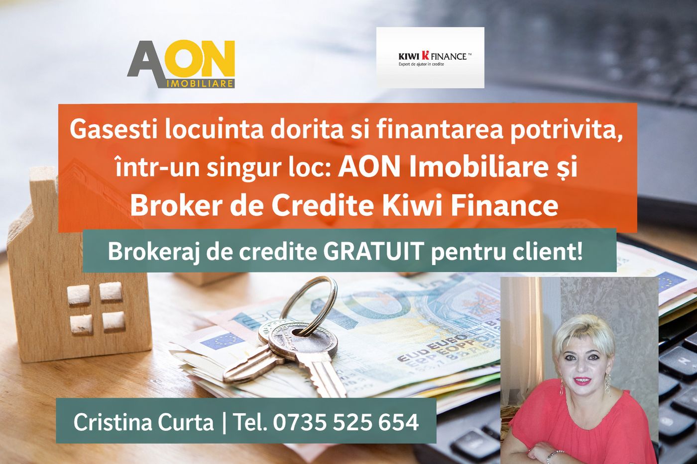 Totul într-un singur loc: imobilul dorit și finanțarea potrivită, prin AON Imobiliare