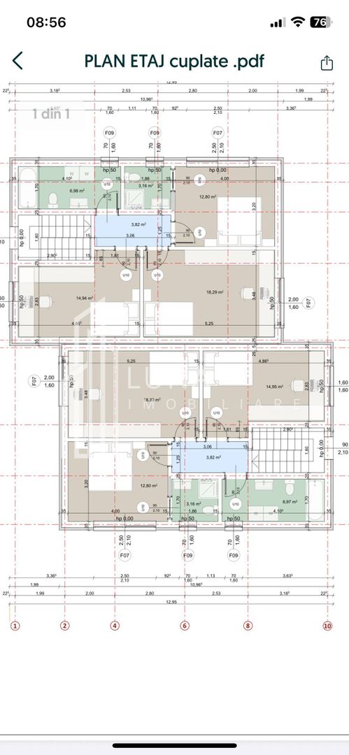 Case cuplate, P+E, 120 mp, teren 465-669 mp, predare 2026, Livezeni - Poză 11