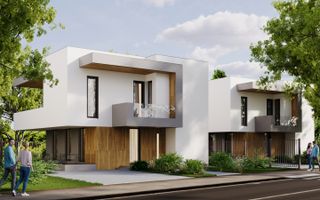 CASE INDIVIDUALE - 6 CAMERE, GARAJ, PANOURI SOLARE, COMISION 0% - Poză 1