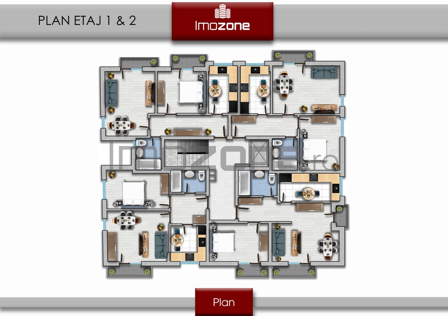 Militari - Gorjului, bloc nou, 2 camere, decomandat, 2/4, 56 mp, orientare S-E - Poză 2