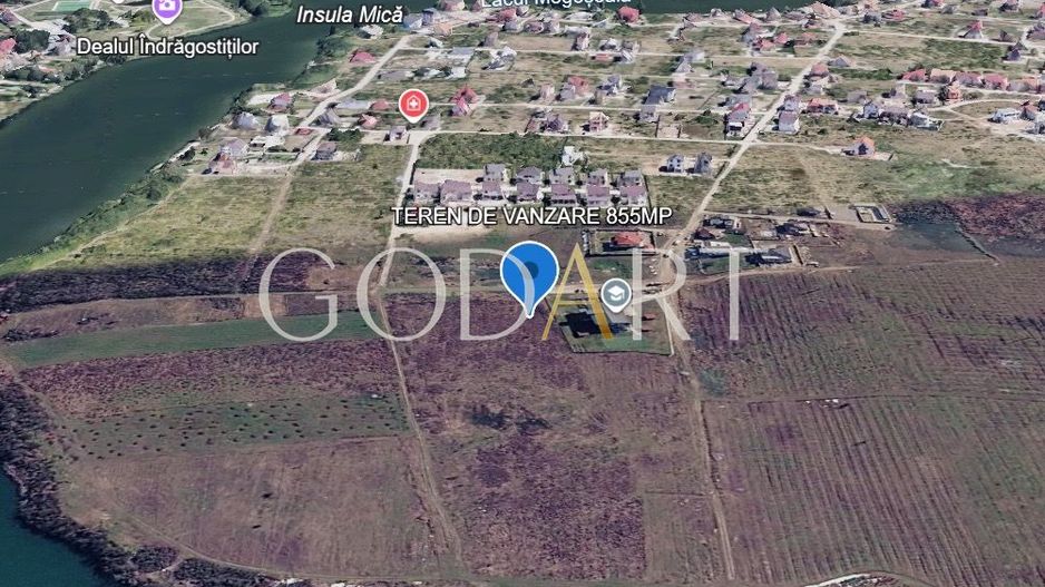 Teren de vânzare în Mogoșoaia | 855 mp | Deschidere 20 m | P+2+M - Poză 3