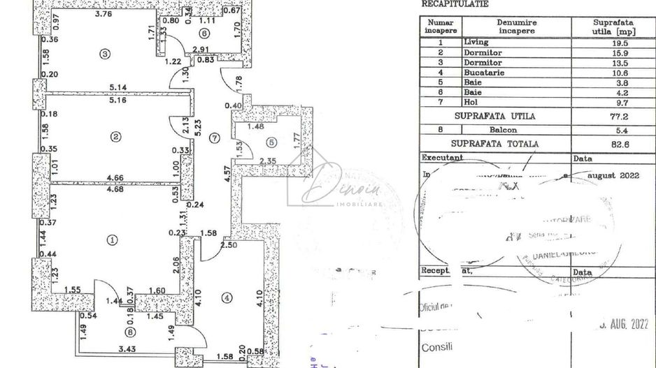 3 camere Cortina North | Mobilat I Parcare + boxa I COMISION 0% - Poză 3