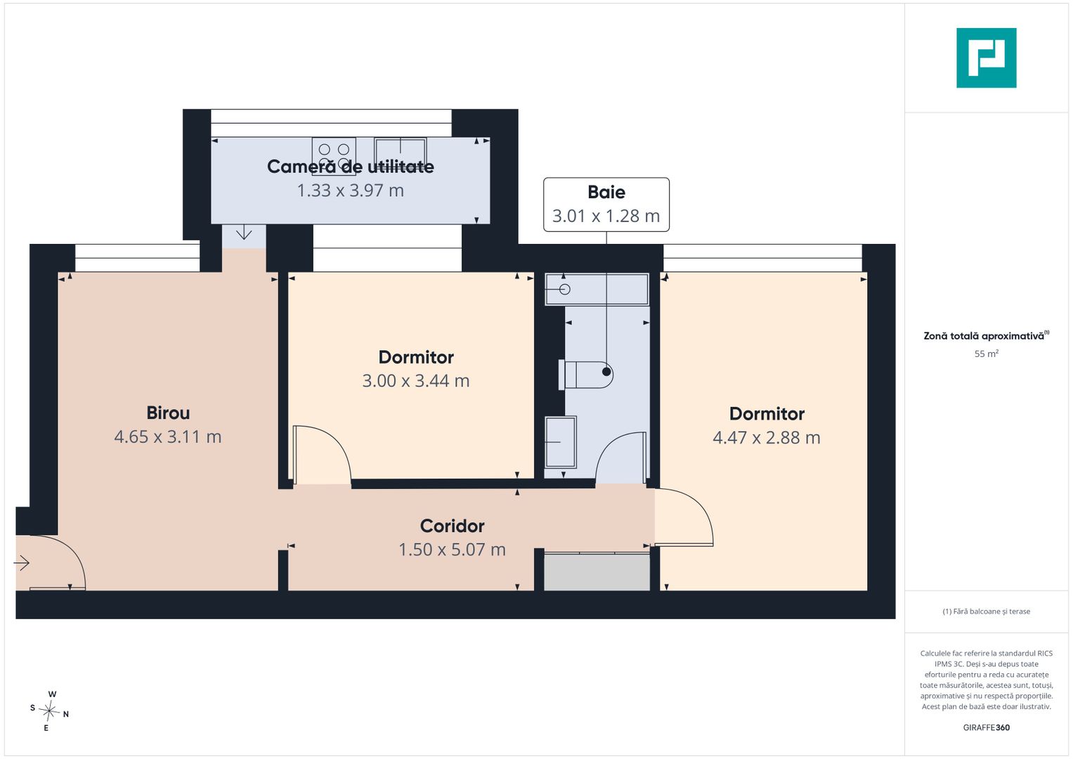 Apartament 3 camere, Cantemir - Poză 9