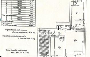 Vanzare apartament 3 camere - Chiajna Dudu