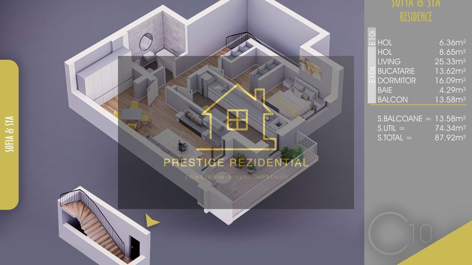 Ap.2 cam. DUPLEX-FINALIZAT-Titan-Pallady-Metrou- - Poză 3