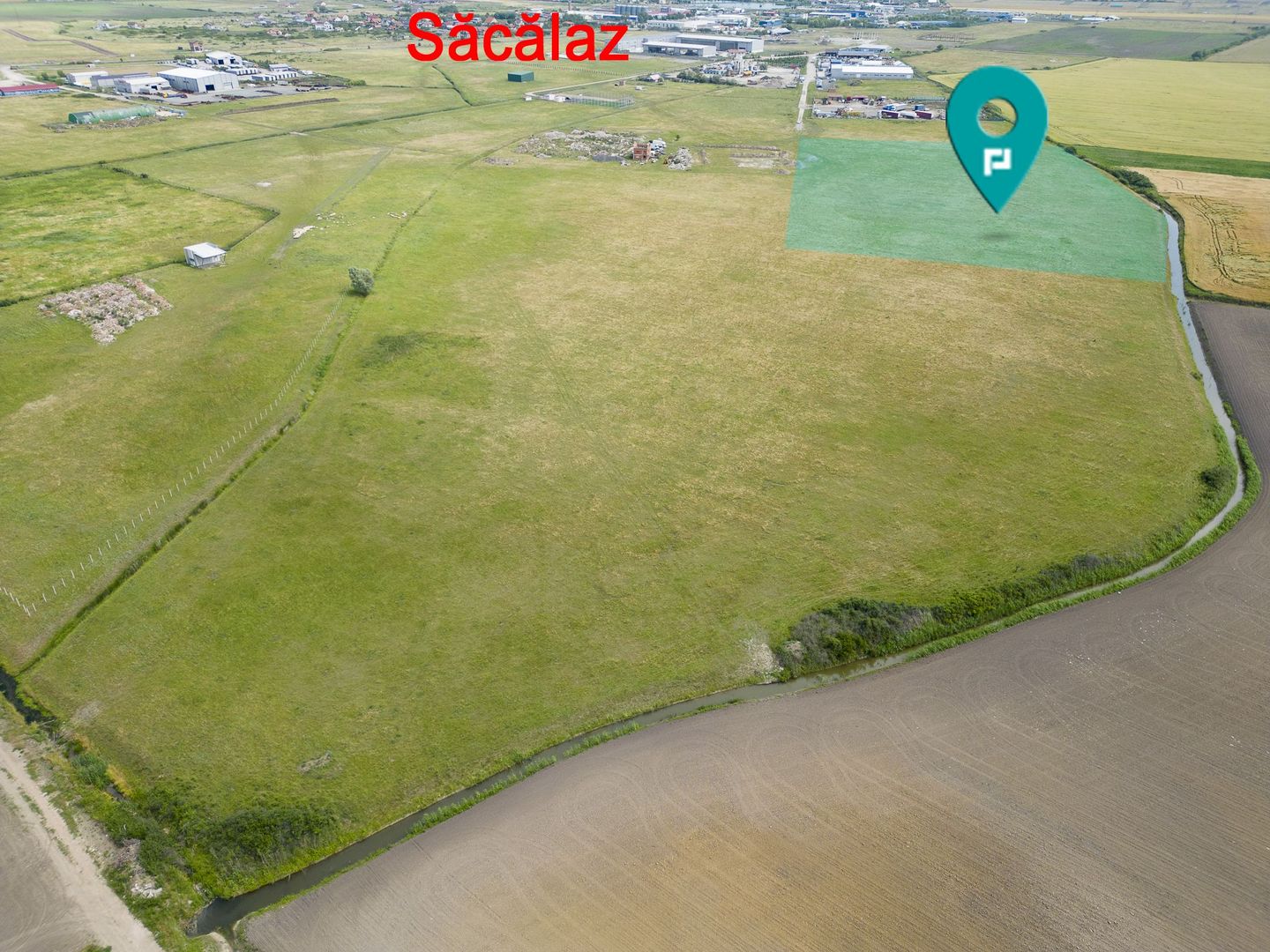 Teren intravilan de 29,970mp Sacalaz - Poză 2