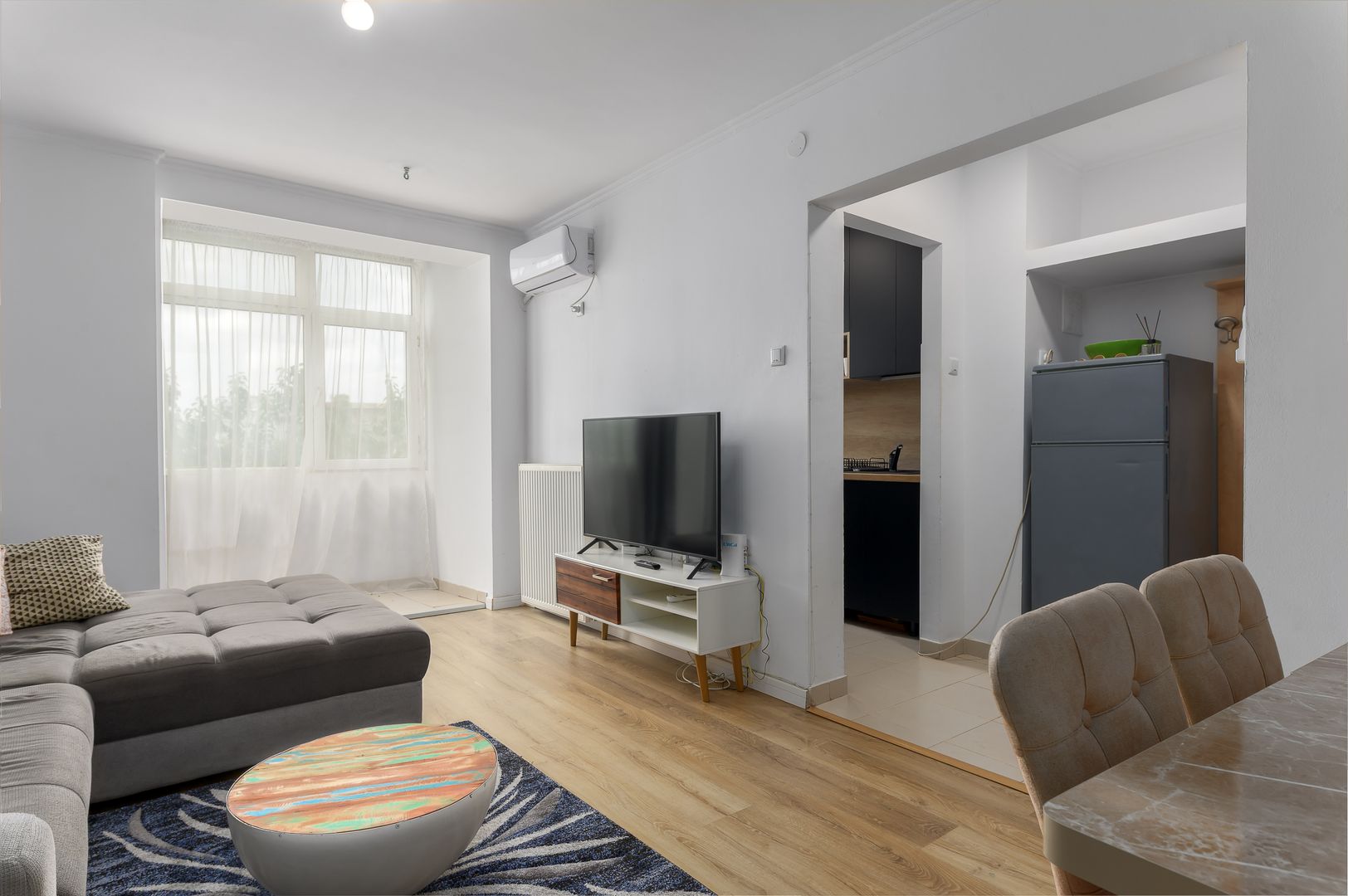 2 camere spatios, B-dul Bratianu, 50 m de metrou, vedere spate - Poză 4