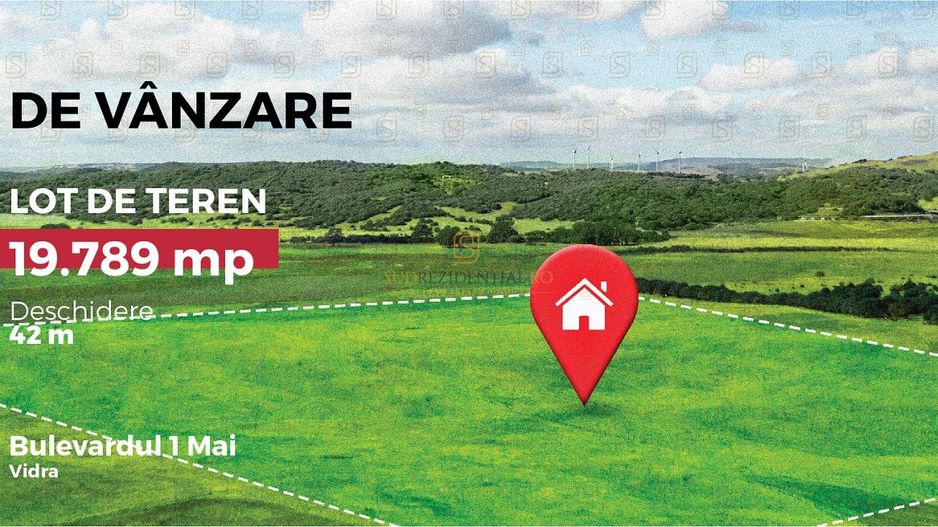 Teren in Comuna Berceni-Vidra, 2 Ha, intravilan, deschidere stradala - Poză 1