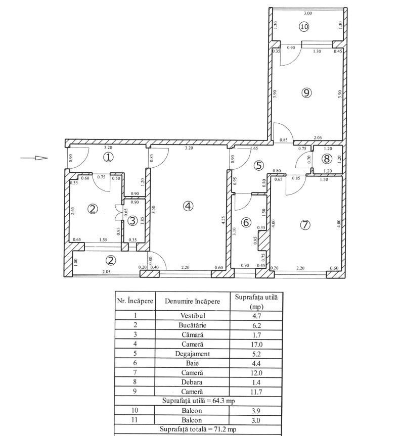 Victoriei, 3 camere liber la vanzare - Poză 13