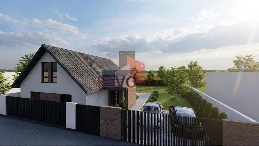 Casa individuala 5 camere | 2 Bai | Teren 520mp | Giroc - Poză 1