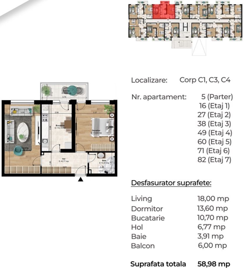 2camdec, 8min metrou Berceni - Poză 1
