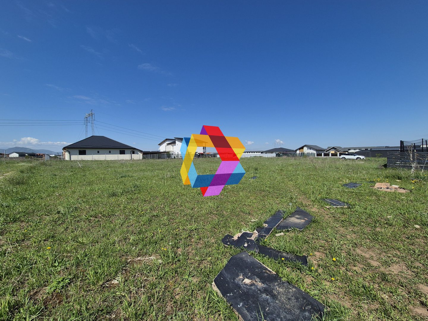 Teren Izvor - 1000 mp  intre case - Poză 4