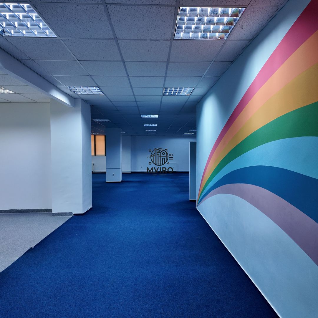 Spatiu de birouri de 500 m2 - Etaj complet de inchiriat in zona Grozavesti - Poză 4